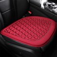 thumbnail image 1 of HCBY Ventilated Car Seat Cushion, Universal Car Seat Cover for Summer Cool & Year-Round Use, Skin-Friendly Fiber with Quick Heat Dissipation(Red,18.9"x18.11"), 1 of 7