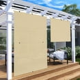 HCCP Shades Roll Up Outdoor 7'Wx6'H Foldable Roller Shade HCCP Blinds