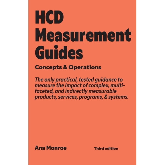 HCD Measurement Guides: Concepts & Operations, (Paperback)