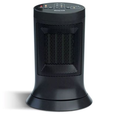 Honeywell Compact Digital Ceramic Tower Heater - 12.75" - Black