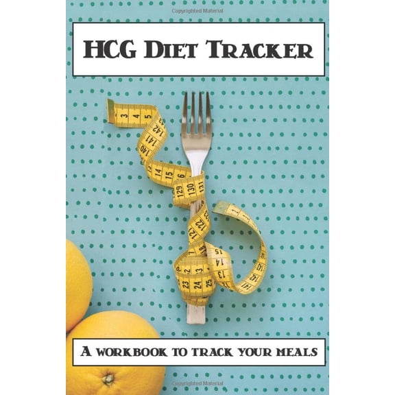 Pre-Owned HCG Tracker - HCG Journal: an HCG Workbook / HCG Log Book / HCG Diet Workbook for HCG Tracking during your diet Paperback