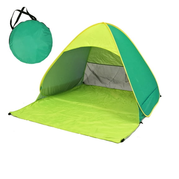 HCJKDU Pop Up Beach Tent Shade Sun Shelter UPF 50+ Canopy Cabana 2-3 Person for Adults Baby Kids Outdoor Activities Camping Fishing Hiking Picnic Touring