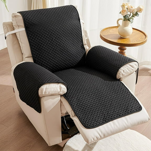 HCJKDU Recliner Covers Non-Slip Waterproof Large Recliner Chair Covers for Leather Chairs Reversible Recliner Sofa Cover for Living Room Recliner Furniture Protectors for Dog Pets