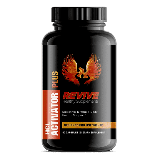 HCL Activator Plus Supports Stomach Acid and PH Levels-Revive Healthy Supplements 5oz