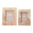 thumbnail image 1 of HCM003-S2 Pink Quartz Photo Frames - Set of 2, 1 of 1