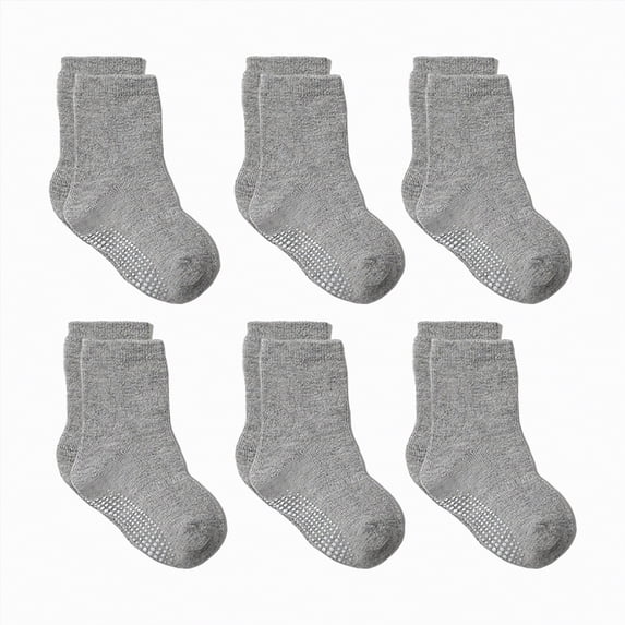 HCNTES 1T 2T 3T 4T 5T 6T 7T Socks for Toddler Boys Girl Crew Socks Spring Summer Socks Set Daily School Activities Socks(L01-I,1-3 Years)