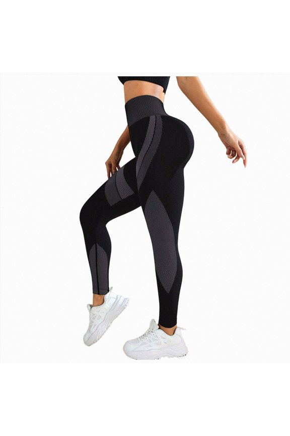 3D Anti Cellulite Leggings,Cellulite Leggings for Women, Push-Up Sculpting Yoga Fitness Pants (Black,L)