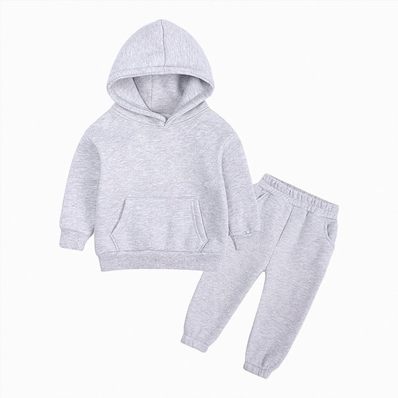 HCNTES Baby Boy Winter Clothes Baby Boys Outfit Contrast Color Long Sleeve Sweatshirt with Elastic Waist Sweatpants Set Toddler Clothes