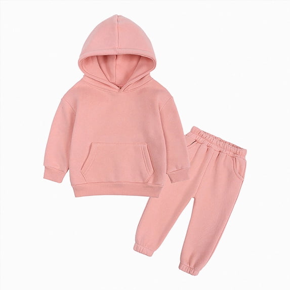 HCNTES Baby Boy Winter Clothes Baby Boys Outfit Contrast Color Long Sleeve Sweatshirt with Elastic Waist Sweatpants Set Toddler Clothes