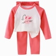 thumbnail image 1 of HCNTES Baby Boy Winter Clothes Baby Pajamas Boy Boys Pajamas for Kids 2 Piece Sleepwear Sets for Boys Pajama Bottoms and Sleep Shirts, 1 of 6