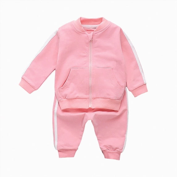 HCNTES Baby Boy Winter Clothes Toddler Boy Fall Clothes 2T 3T 4T 5T Outfits Winter Long Sleeve Knitted Cotton Tops Pants Sets Contrast Color