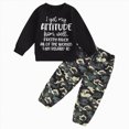 thumbnail image 1 of HCNTES Baby Boy Winter Clothes Toddler Boys Clothes Fall Winter Outfit Sets, Kids Outfits Sets 6M 12M 18M 2T 3T 2Pcs Set Boys Long Sleeved Letter Print Sweatshirt Trousers Suit, 1 of 6