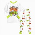 thumbnail image 1 of HCNTES Baby Boy Winter Clothes Toddler Boys Clothes Fall Winter Outfit Sets Long Sleeve Round Neck Graphic Elastic Waist 1T 2T 3T 4T 5T 3PCS Everyday, 1 of 7