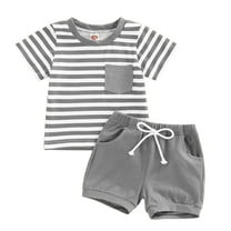 HCNTES Baby Boys Clothes Set Baby Boys Circus Print T Shirt Tops Shorts Outfits for Fun - filled Days,6-12 Months