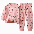 thumbnail image 1 of HCNTES Baby Girl Clothes Fall Winter Toddler Girl Clothes Kid Fall Outfit Ruffle Sleeve Shirt Top Floral Pants Clothing Set, 1 of 4