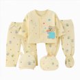 thumbnail image 1 of HCNTES Baby Girl Clothes Winter Girls Clothes Soft Comfortable Five Piece Cotton Baby Clothing Set for Newborn Infant Toddler Baby Girl Winter Clothes, 1 of 9