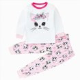 thumbnail image 1 of HCNTES Baby Girl Winter Clothes Toddler Child Girls Outfit Sets, Casual Warm Cute Print Fall Winter Sweatshirts and Pants for Girls, 1 of 4