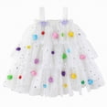thumbnail image 1 of HCNTES Baby Girls Tutu Dress Birthday Party Dresses Summer Sleeveless Dress Size 1 6T, 1 of 9