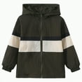 thumbnail image 1 of HCNTES Boys Girls Lightweight Jacket Waterproof Windbreaker Hooded Rain Coats with Pockets(Style1,7-8 Years), 1 of 9
