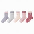 thumbnail image 1 of HCNTES Boys Girls Mid Cut Socks Little/Big Kids Crew Socks Children's Fun Cute Sock Spring Summer(Brick Red,9-9.5 Years), 1 of 9
