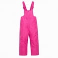 thumbnail image 1 of HCNTES Boys Girls Winter Snowsuit Children's Insulated Bib Overalls with Adjustable Straps for Ski Activities(A-Pink,3T), 1 of 4