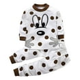 thumbnail image 1 of HCNTES Boys Pajamas Toddler Boys Long Sleeve Cotton Kids Sleepwear Sets,Sizes 1-2 Years, 1 of 5