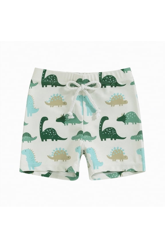 Boys Swimsuit 2-8Y Toddler Kids Baby Boys Cartoon Swim Trunks Swimsuit Bathing Suit Beach Swimming Shorts(Light Green,2-3 Years)