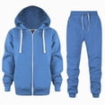 thumbnail image 1 of HCNTES Boys Winter Outfits 2PCS Boys Pullover Hoodies Sweatshirt Suit Kids Tracksuit Set Fall Winter 3-12 Years Boys Autumn Winter Set, 1 of 6