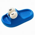 thumbnail image 1 of HCNTES Children Spring Summer Play Sandals Soft Comfortable Non-Slip Slides for Kids Indoor Outdoor Pool Beach Fun(Z01-Blue,13), 1 of 6