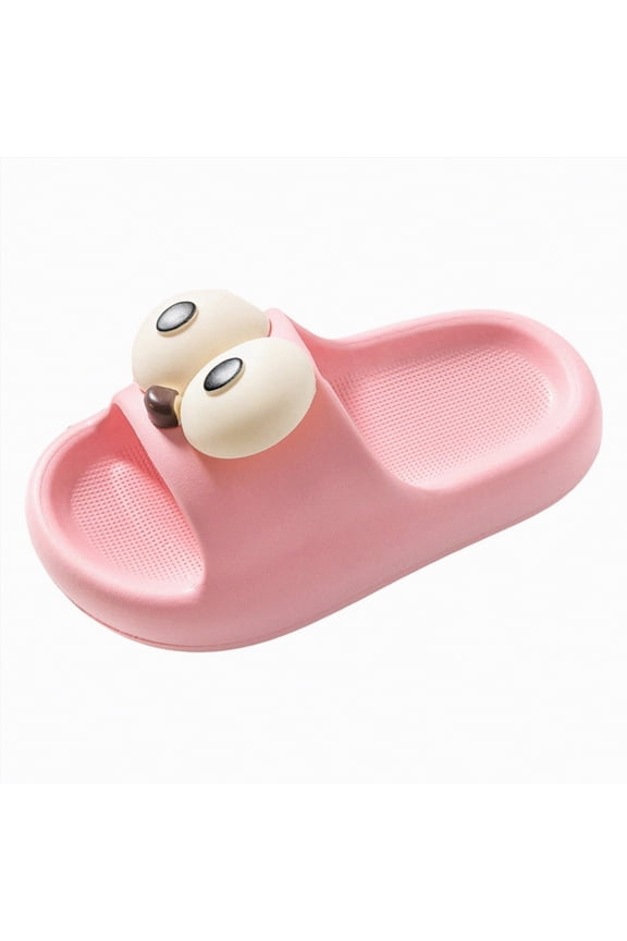 Children Spring Summer Play Sandals Soft Comfortable Non-Slip Slides for Kids Indoor Outdoor Pool Beach Fun(Z01-Pink,9)