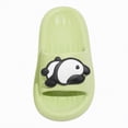 thumbnail image 1 of HCNTES Children Versatile Slippers Soft Comfortable Slides Non-Slip for All Seasons Indoor Outdoor Beach Pool(Z01-Light Green,1), 1 of 8