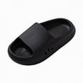thumbnail image 1 of HCNTES Children's Summer Slippers Soft Sole Sandals Non-Slip Water Shoes for Toddler Kids Boys Girls Pool Beach Shower Casual Dailywear(Black,1), 1 of 6