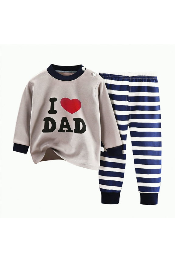 Fall Toddler Baby Boy Clothes Winter Outfits Long Sleeve Sweatshirt Long Pants Little Boy Cothing Set(1-2 Years,Navy#@4)