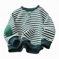 thumbnail image 1 of HCNTES Girls/Boys/Kids Cotton Long Sleeve T Shirts Crewneck Basic Long-Sleeve Tee Shirts(Green,11-12 Years), 1 of 9