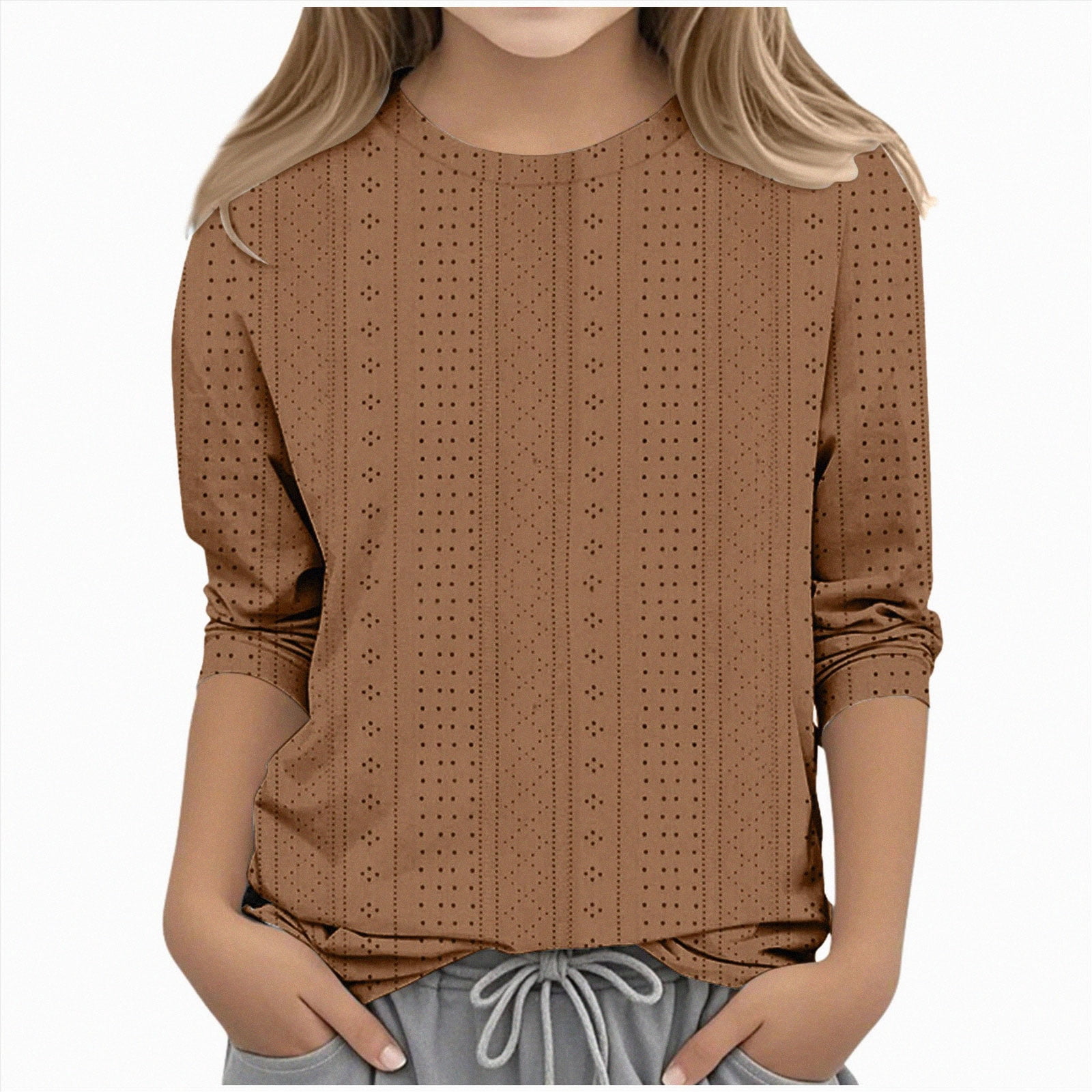 HCNTES Girls' Soft Short Sleeve Shirts Skillfully Crafted from Fine