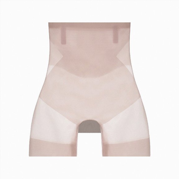 HCNTES High Waisted Tummy Control Shapewear Panties for Women Body Shaper Slimming Briefs Girdle Butt Lifting Underwear Girdle(Pink,XXL)