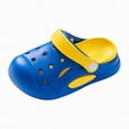 thumbnail image 1 of HCNTES Kids Non-Slip Casual Slides Soft Sandals Spring Summer Water Shoes for Children Beach Pool Shower Homewear(Z01-Blue,4.5), 1 of 6