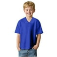 thumbnail image 1 of HCNTES Little Boy Adorable Short Sleeve Polo with Cartoon Prints A Summer Favorite for Comfort and Appeal,8-9 Years Dark Blue, 1 of 4