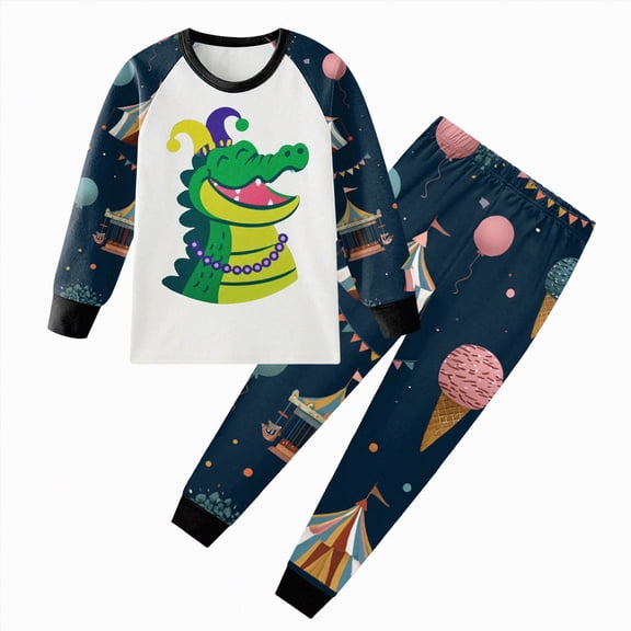 HCNTES Little Girls Pajamas 2 Piece Set 100% Cotton Sleepwear Toddler Clothes for Kids Baby Ladybug Style PJs(3-4 Years,a12-White)