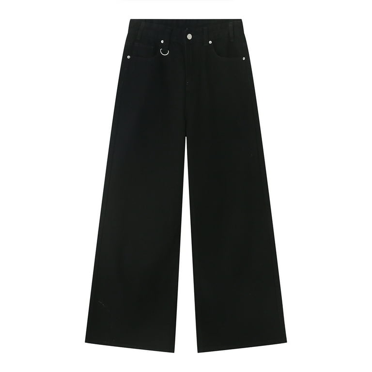 HCNTES Men's Mid Rise Stretchable Straight Relaxed Fit Cross Hatch