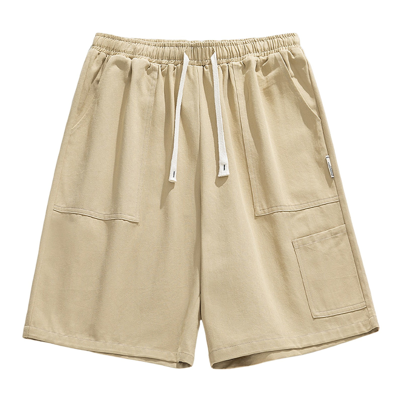 LCDC ♥ DRAWSTRING POCKET SHORTS /追跡付 adviicd Shorts For Men Running Shorts 5 Inch Male Summer