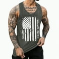 thumbnail image 1 of HCNTES Men's Tank Tops Workout Swim Beach Shirts Sleeveless Shirts for Bodybuilding Gym Fitness Training men shorts  under $5.00(XXL,Dark Gray), 1 of 5