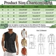 thumbnail image 1 of HCNTES Mens Beach Tank Top Summer Quick Dry Sleeveless Tee Shirt Gym Workout Tanks(White,M), 1 of 4