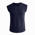 thumbnail image 1 of HCNTES Mens Body Shaper, Compression Shapewear Vest Slimming Undershirt Tank Top, Tummy Control Chest(Navy,XXXXL), 1 of 4