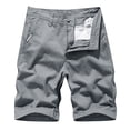 thumbnail image 1 of HCNTES Mens Cargo Shorts Stretch Summer Beach Shorts Golf Shorts with Pockets(Grey,30), 1 of 8