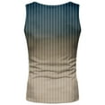 thumbnail image 1 of HCNTES Mens Cotton Assorted Tank Top T-Shirt Undershirt Ribbed Workout Beach Shirts Sleeveles Running Vest(Multi-color,XL), 1 of 5
