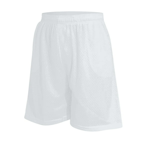 HCNTES Mens Workout Athletic Shorts and Quick Dry Running Shorts Men Lightweight Gym Shorts(White,XL)