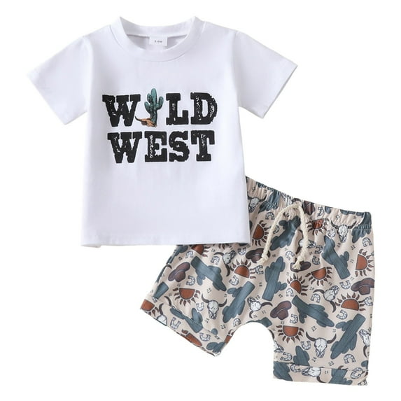 HCNTES Little Toddler Girl Outfit Tail Print Short Sleeve T Shirt and Elastic Velvet Shorts Set,12-18 Months White