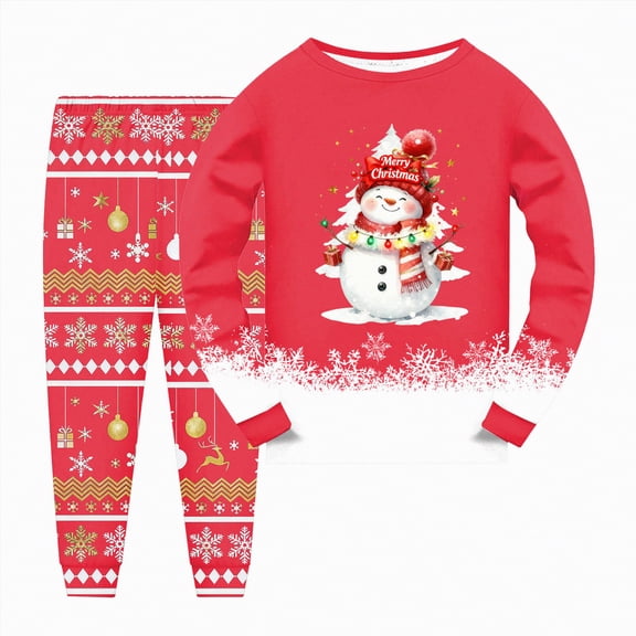 HCNTES Newborn Baby Boy Girl Fall Winter Clothes Outfits Toddler Long Sleeve Sweatshirt Set,Sizes 2-3 Years