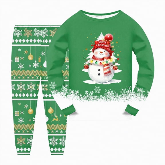 HCNTES Newborn Baby Boy Girl Fall Winter Clothes Outfits Toddler Long Sleeve Sweatshirt Set,Sizes 3-4 Years